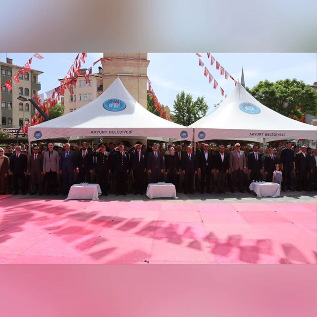 Akyurt'ta 19 Mayıs Coşkuyla Kutlandı