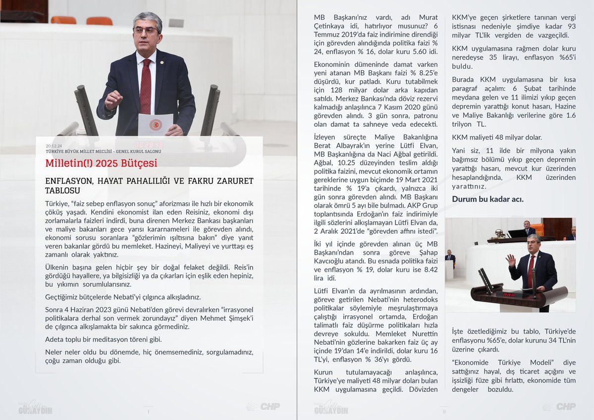 CHP Milletvekili Aliye Timisi Ersever, Bütçe Konuşmasını Kamuoyuyla Paylaştı