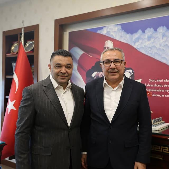 Şereflikoçhisar İlçe Başkanlığı, Aksaray Ticaret Odası Başkanı Ahmet Koçaş'ı Ziyaret Etti