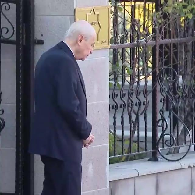 Cumhurbaşkanı Erdoğan, MHP Lideri Bahçeli'yi Ziyaret Etti