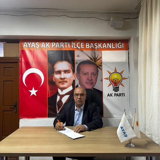 AK Parti Ayaş İlçe Başkanlığı'nda Nöbetçi Görevli