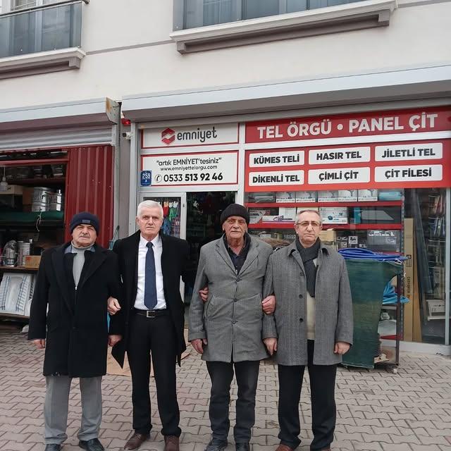 AK Parti Sincan İlçe Başkanlığı'ndan Esnaf Ziyaretleri