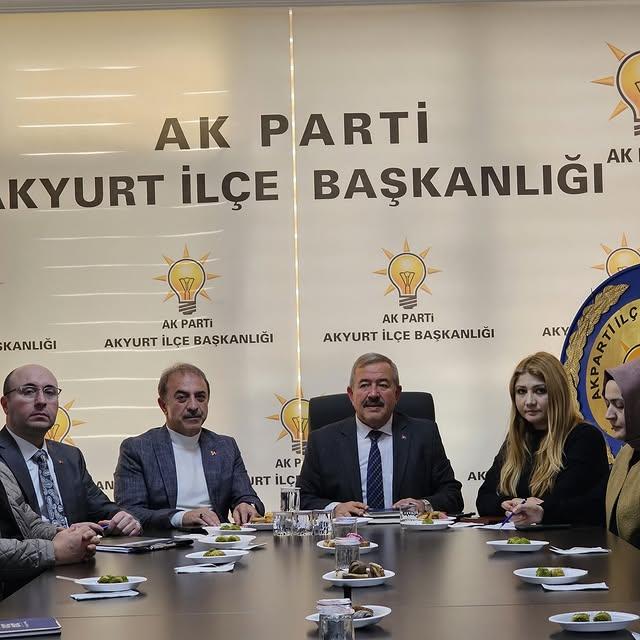 Akyurt'ta Ocak Ayı Mahalle Başkanları Toplantısı Yapıldı