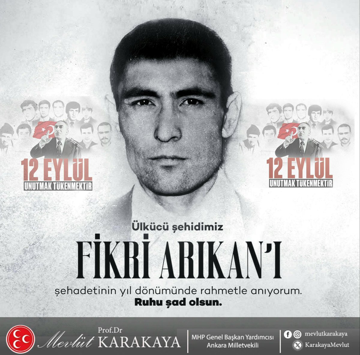 Ülkücü Edebiyatçı Fikri ARIKAN Vefat Etti