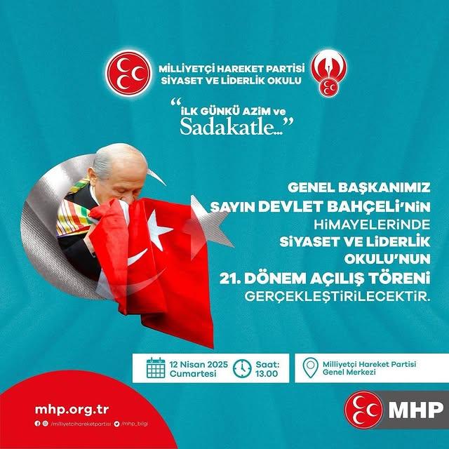 MHP, Siyaset ve Liderlik Okulu'nun Yeni Dönemini Açıyor