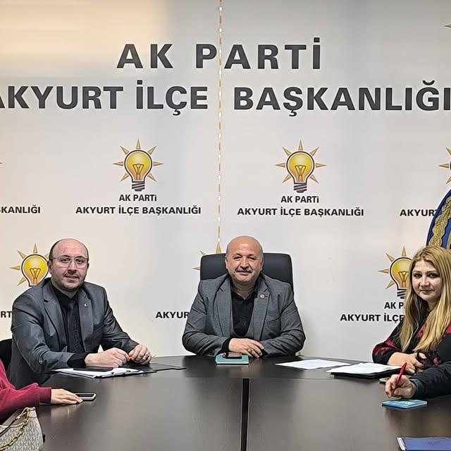 Akyurt AK Parti'de Haftalık Yürütme Kurulu Toplantısı Yapıldı