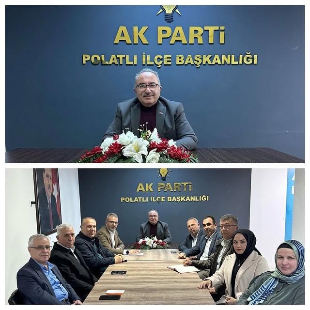 Polatlı AK Parti İlçe Yönetiminden Haftalık Yürütme Kurulu Toplantısı