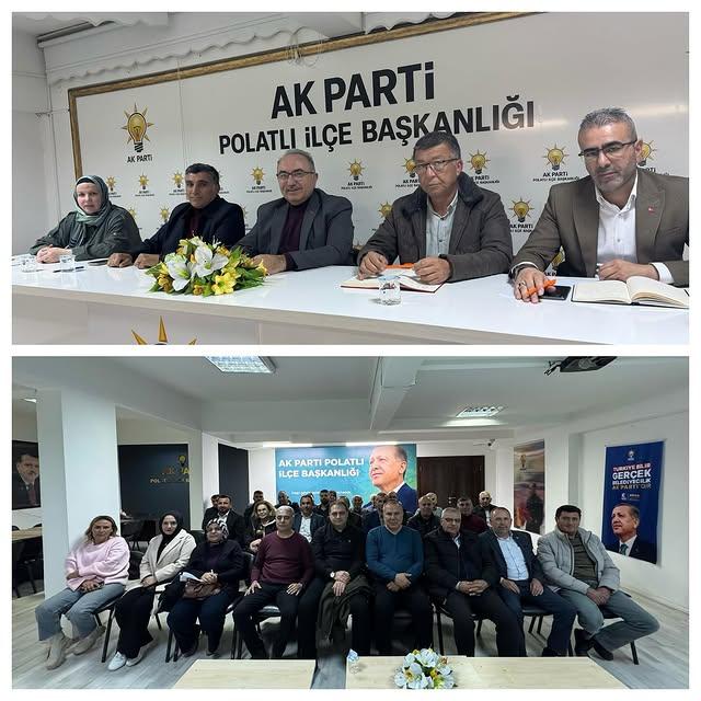 Polatlı AK Parti Yönetim Kurulu Toplantısı Yapıldı