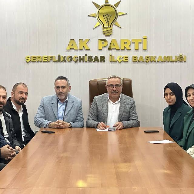 Şereflikoçhisar Ak Parti, Haftalık Yönetim Kurulu Toplantısı'nı Gerçekleştirdi