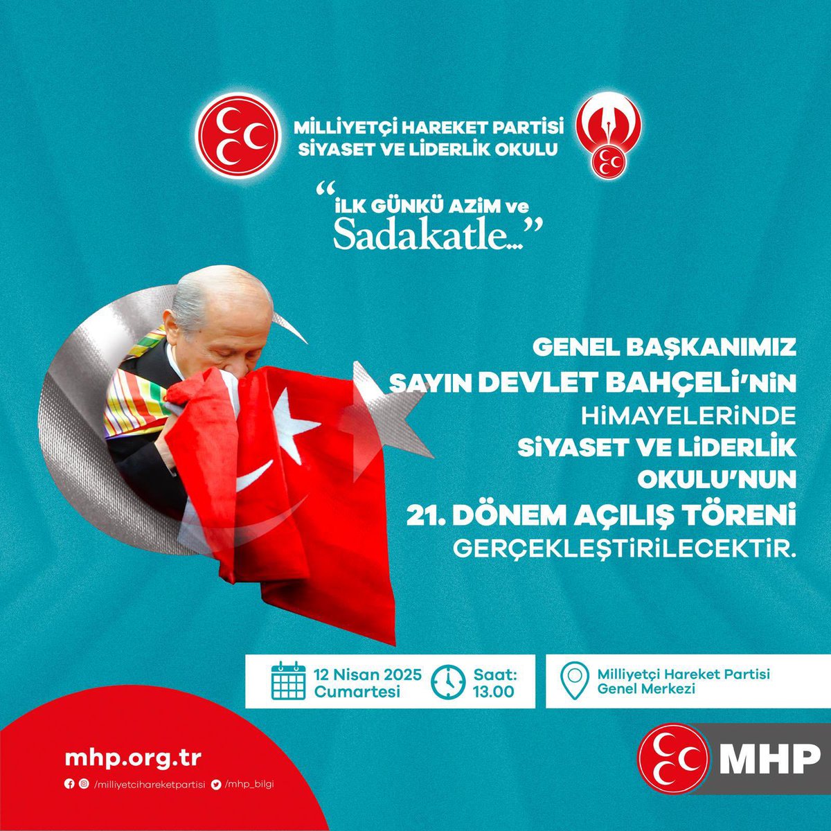 MHP, Siyaset ve Liderlik Okulu'nun Yeni Dönemini Açıyor