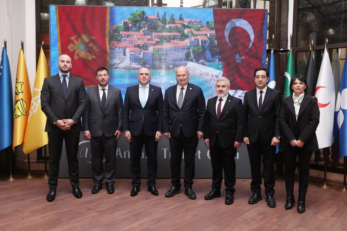 Ankara Ticaret Odası, Karadağlı Yetkililerle Ekonomik İş Birliği Görüşmesi Yaptı