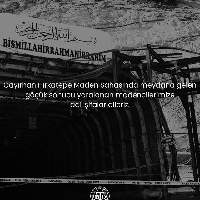 Beypazarı'nda Maden Göçüşünde Yaralanmalar