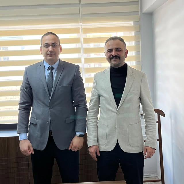 MHP Kızılcahamam İlçe Başkanı İlçe Milli Emlak Müdürünü Ziyaret Etti