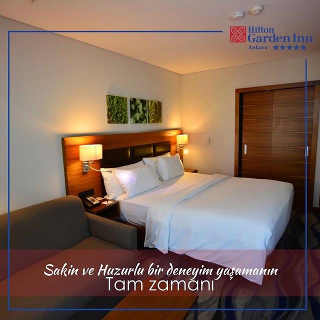 Hilton Garden Inn Ankara’da Misafirler Huzur İçinde Konakladı