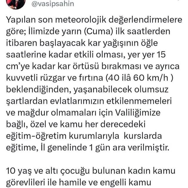 Şereflikoçhisar’da Egitimde Bir Günlük Molalar