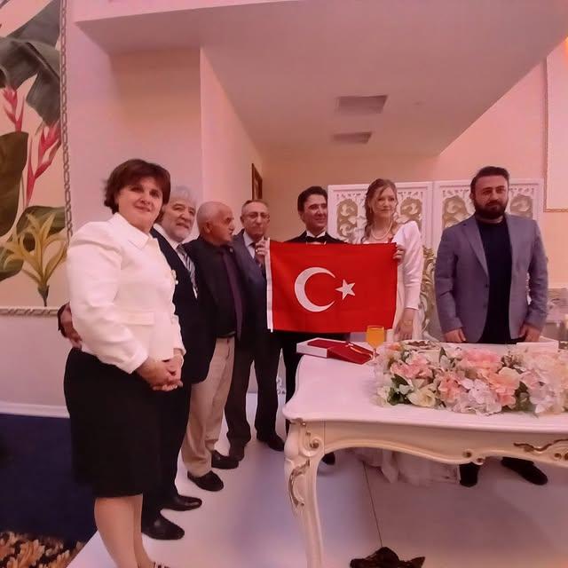 AK Parti Sincan, Hüseyin-Anna Çimen Düğününe Katıldı