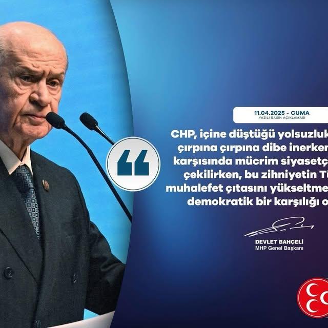 MHP Yenimahalle İlçe Başkanlığı'ndan Tartışmalı Açıklama
