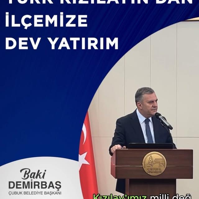 Çubuk'ta Kızılay Kan Plazma Tesisi İnşa Edilecek