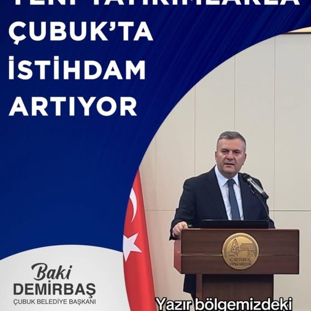 Çubuk'ta Yeni Organize Sanayi Bölgesi Projesi Başladı, İstihdam Artışı Devam Ediyor