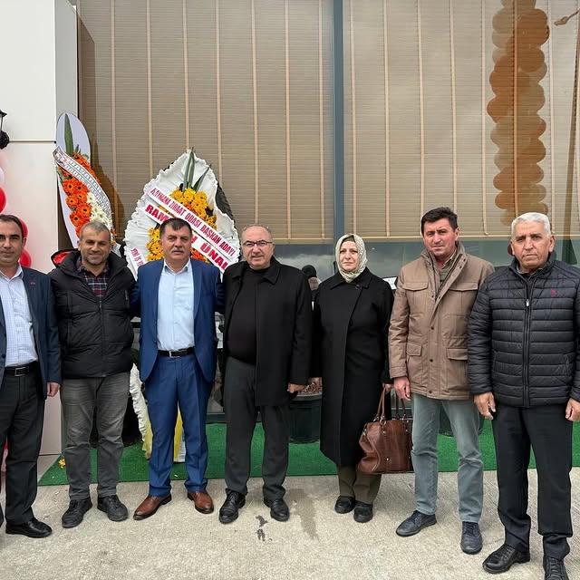 Polatlı Ak Parti İlçe Başkanı ve Delegeler İsmet Başaran'ın Yeni Restoranını Ziyaret Etti