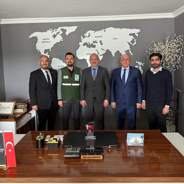 Polatlı MHP İlçe Teşkilatı, Belediye Meclis Üyelerini ve Yeşil Ay Şube Başkanını Ziyaret Etti