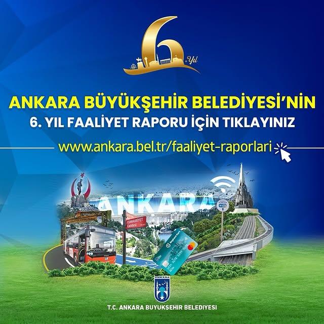 Ankara Büyükşehir Belediyesi 2024 Faaliyet Raporunu Yayınladı