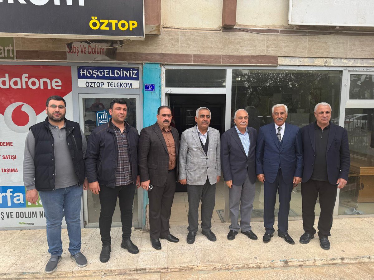 İYİ Parti Vekili Faki Baba, Urfa İş Adamı Şimşek'i Ziyaret Etti