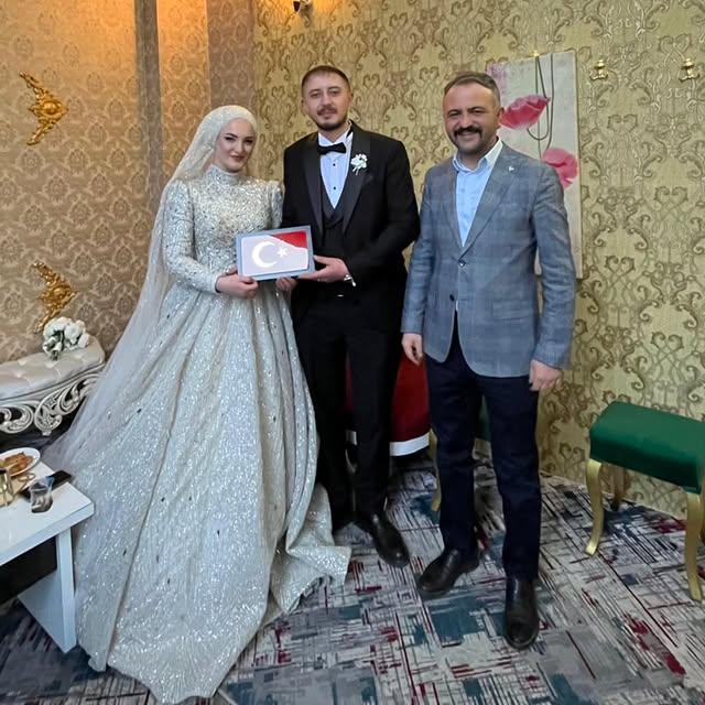 MHP Kızılcahamam İlçe Başkanlığı Düğüne Katıldı