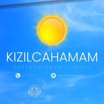 Kızılcahamam Belediyesi Haftalık Hava Durum Raporu Yayınladı