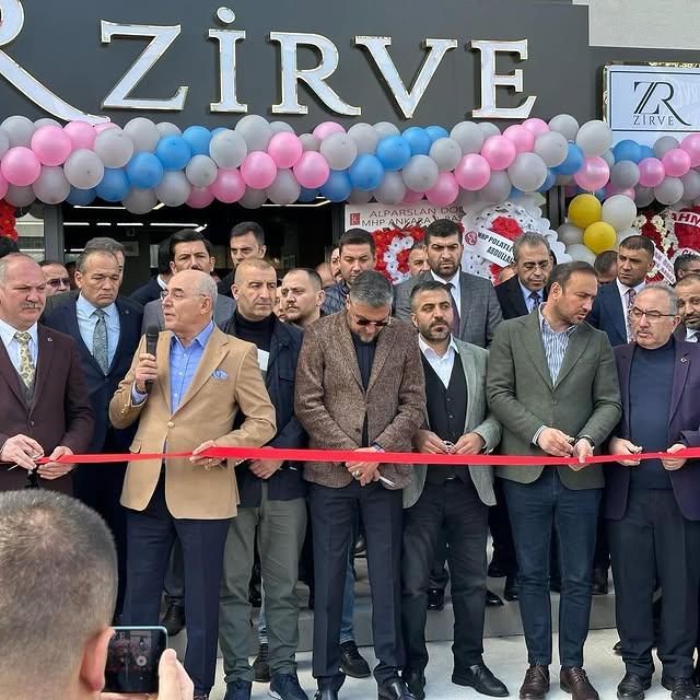 Polatlı'da Yeni Kafede Açılışa Partililer Katıldı
