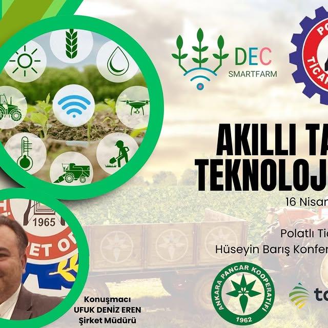 Polatlı'da Akıllı Tarım Teknolojileri Konferansı Düzenlenecek