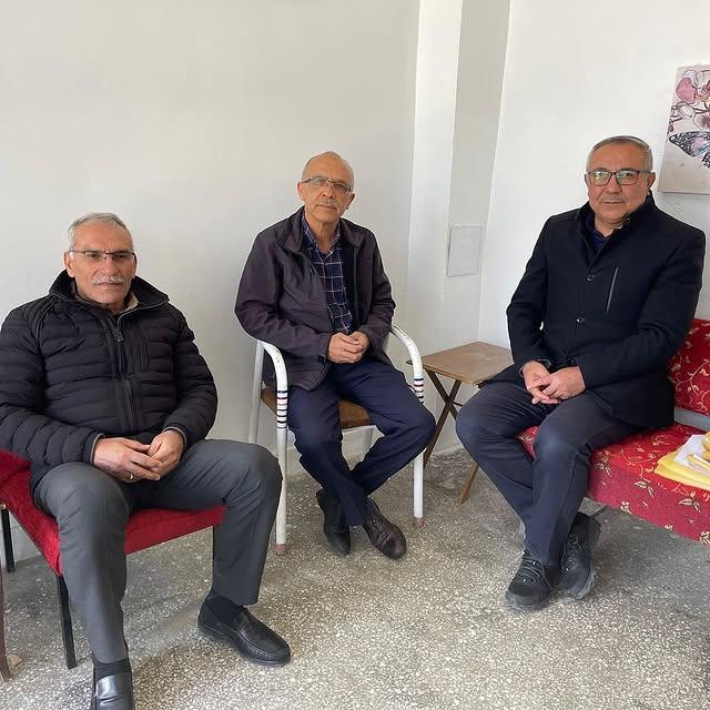 Şereflikoçhisar İlçe Başkanı ve Halkla İlişkiler Başkanı Terzi Atilla Ünlüyü Ziyaret Etti