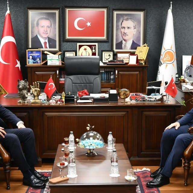 Mustafa Özkan, Şahan Hanoğlu’nu Ankara'da Ziyaret Etti