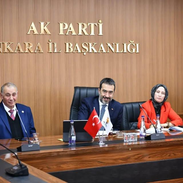 AK Parti Ankara İl Teşkilatı Muhtar Toplantısı Düzenledi