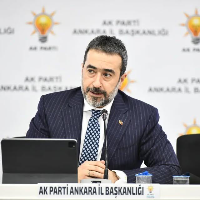 AK Parti Ankara İl Yönetimi Toplantısı Yapıldı