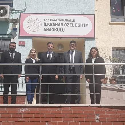 Yenimahalle İlçe Milli Eğitim Müdürü İlkbahar Özel Eğitim Anaokulu'nu Ziyaret Etti