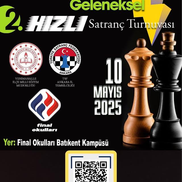 Yenimahalle'de Geleneksel Satranç Turnuvası Kayıtları Başladı