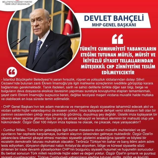 Akyurt MHP İlçe Başkanlığı, CHP Zihniyetiyle Mücadeleye Devam Edecek