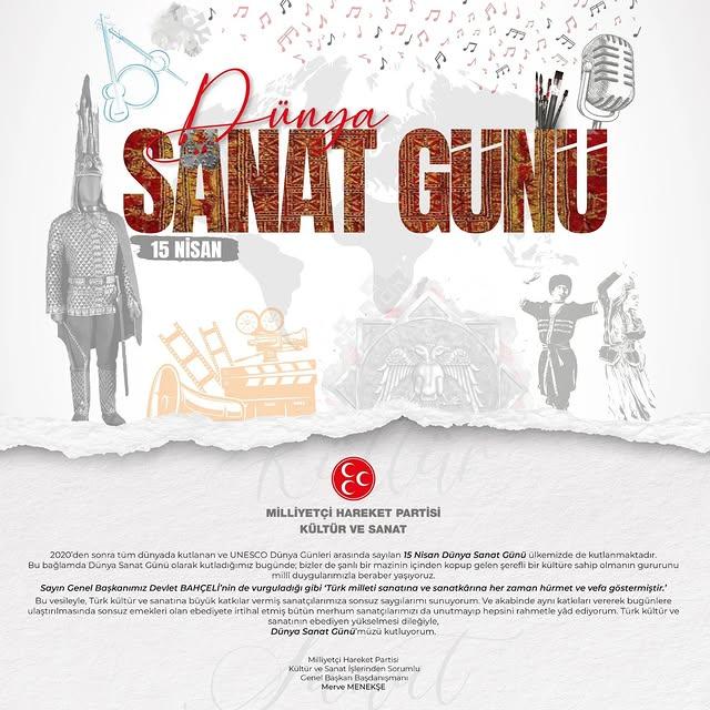 Akyurt'ta 15 Nisan Dünya Sanat Günü Etkinlikleri