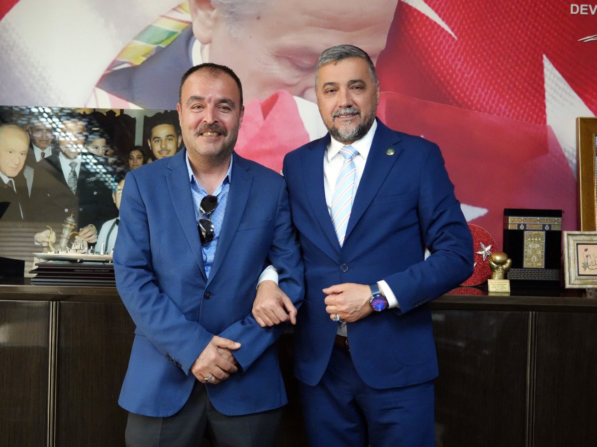 MHP Ankara İl Başkanı Ertan Doğan, Alparslan Doğan’ı Ziyaret Etti