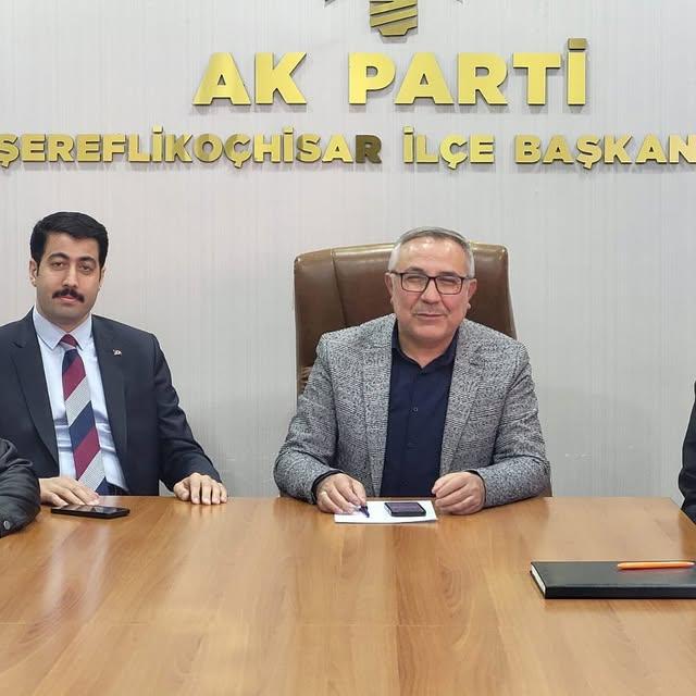 Şereflikoçhisar Ak Parti İlçe Yönetimi Toplantısı Yapıldı