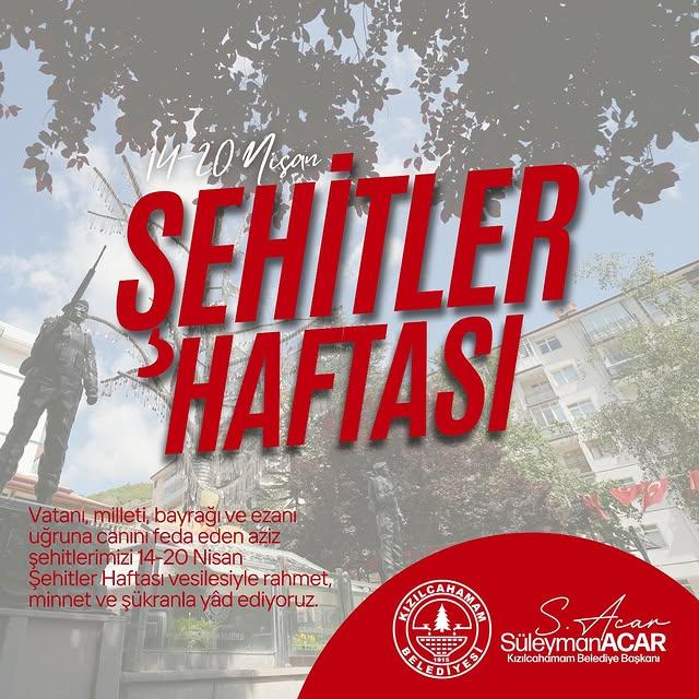 Kızılcahamam, Şehitleri Anıyor