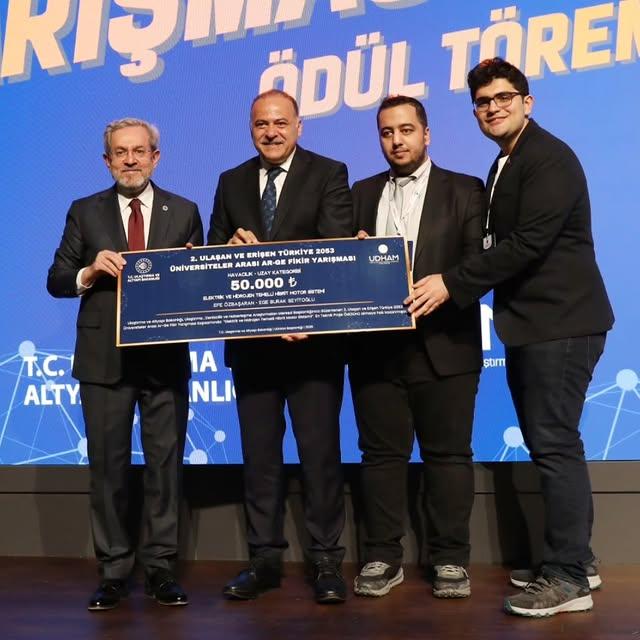 Ankara Üniversitesi Öğrencisi Ulaşım Alanında Öne Çıktı