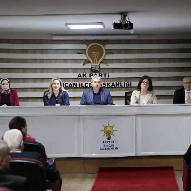 AK Parti Sincan’da Yeni Yıl Planlaması Yapıldı