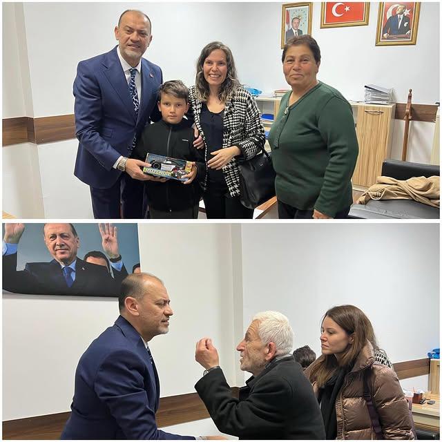 AK Parti Yenimahalle İlçe Başkanı Sorun Tespiti İçin Vatandaşlarla Buluştu