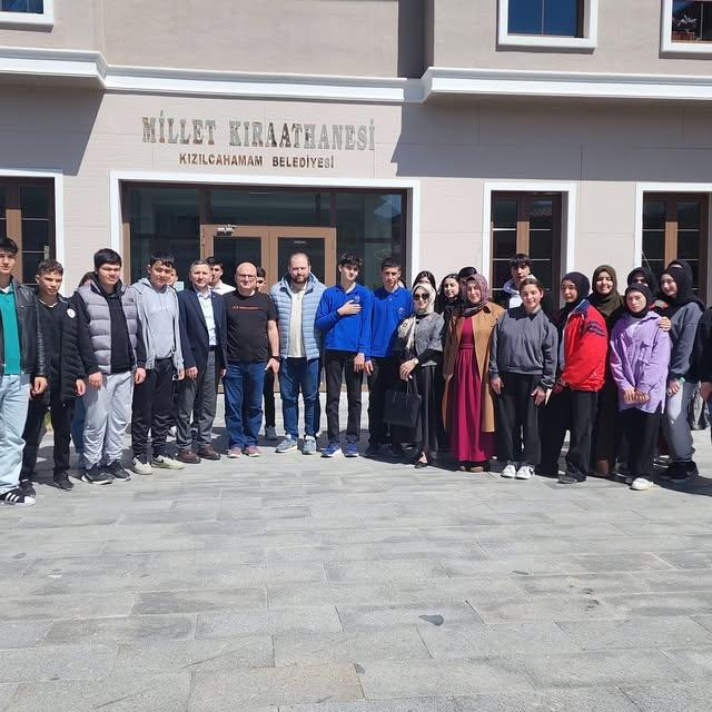 Kızılcahamam Belediyesi, Lise Öğrencileriyle Millet Bahçesinde Buluştu