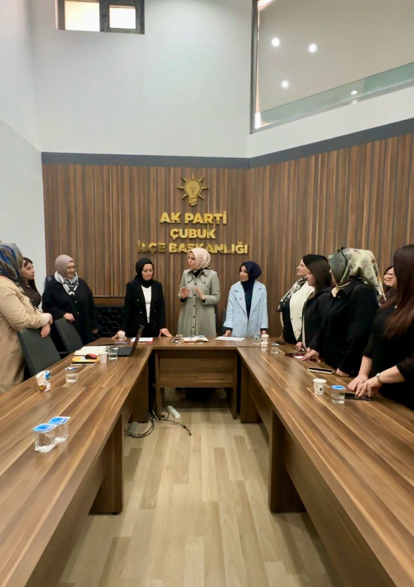 AK Parti Ankara Milletvekili Zeynep Yıldız Çubuk’ta İnceleme ve Değerlendirme Toplantısı