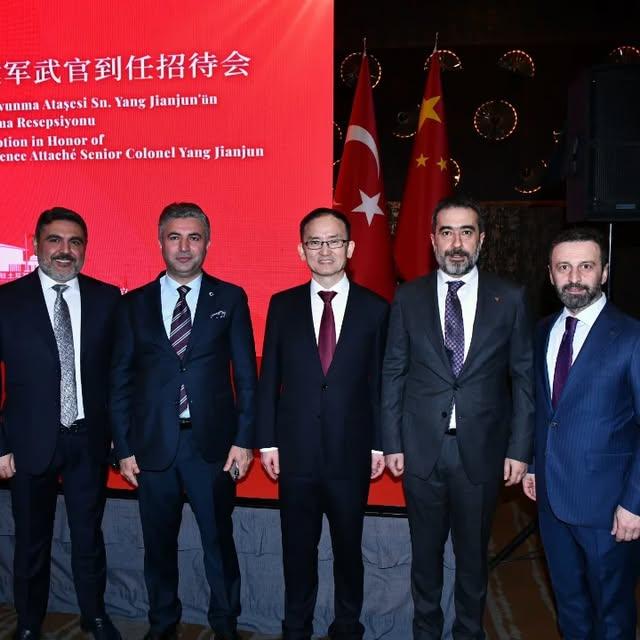 AK Parti Ankara İl Başkanı Hakan Hanohan, Çin Büyükelçisini Konukladı