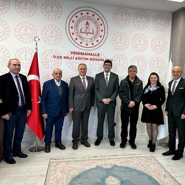 Yeni Mahalle İlçe Milli Eğitim Müdürlüğü'ne Ziyaret