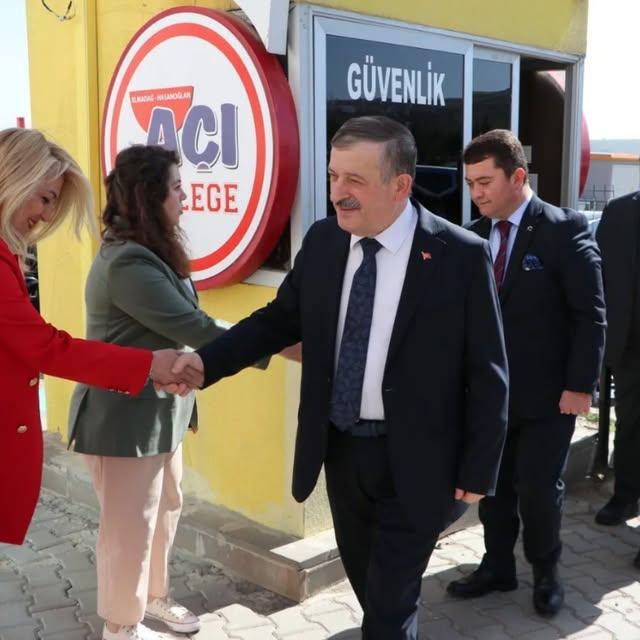 Elmadağ Özel Açı Koleji Kaymakamı Okul Ziyareti